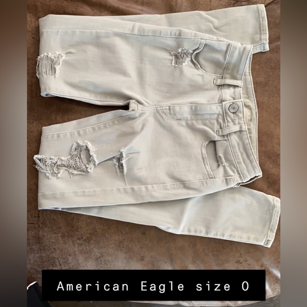 American Eagle Distressed Skinny Jeans